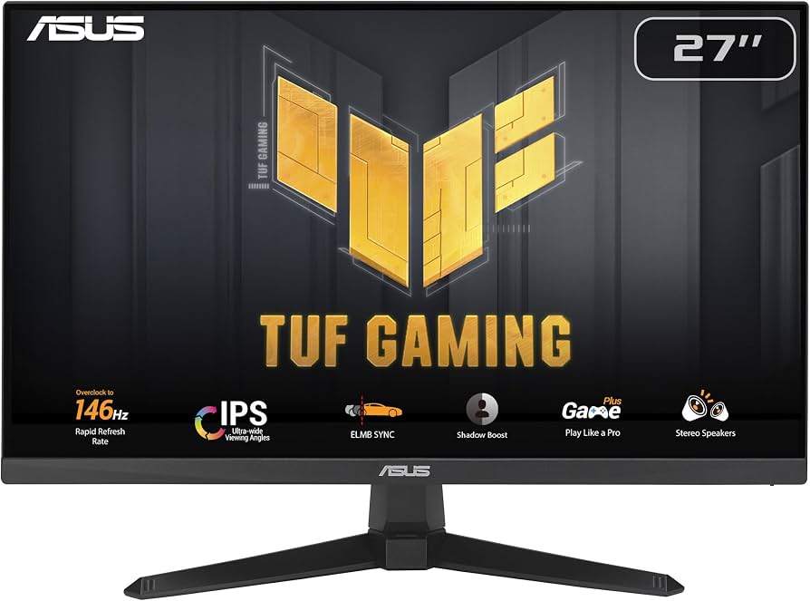 Monitor 27" Gaming Asus TUF Gaming VG279QE5A Full HD/ 1ms/ 144Hz/ IPS/ Multimedia/ Negro